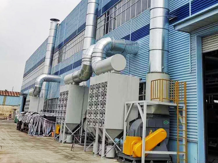 沉淀式滤筒除尘器