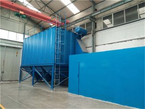 覆膜砂浇铸区除尘器